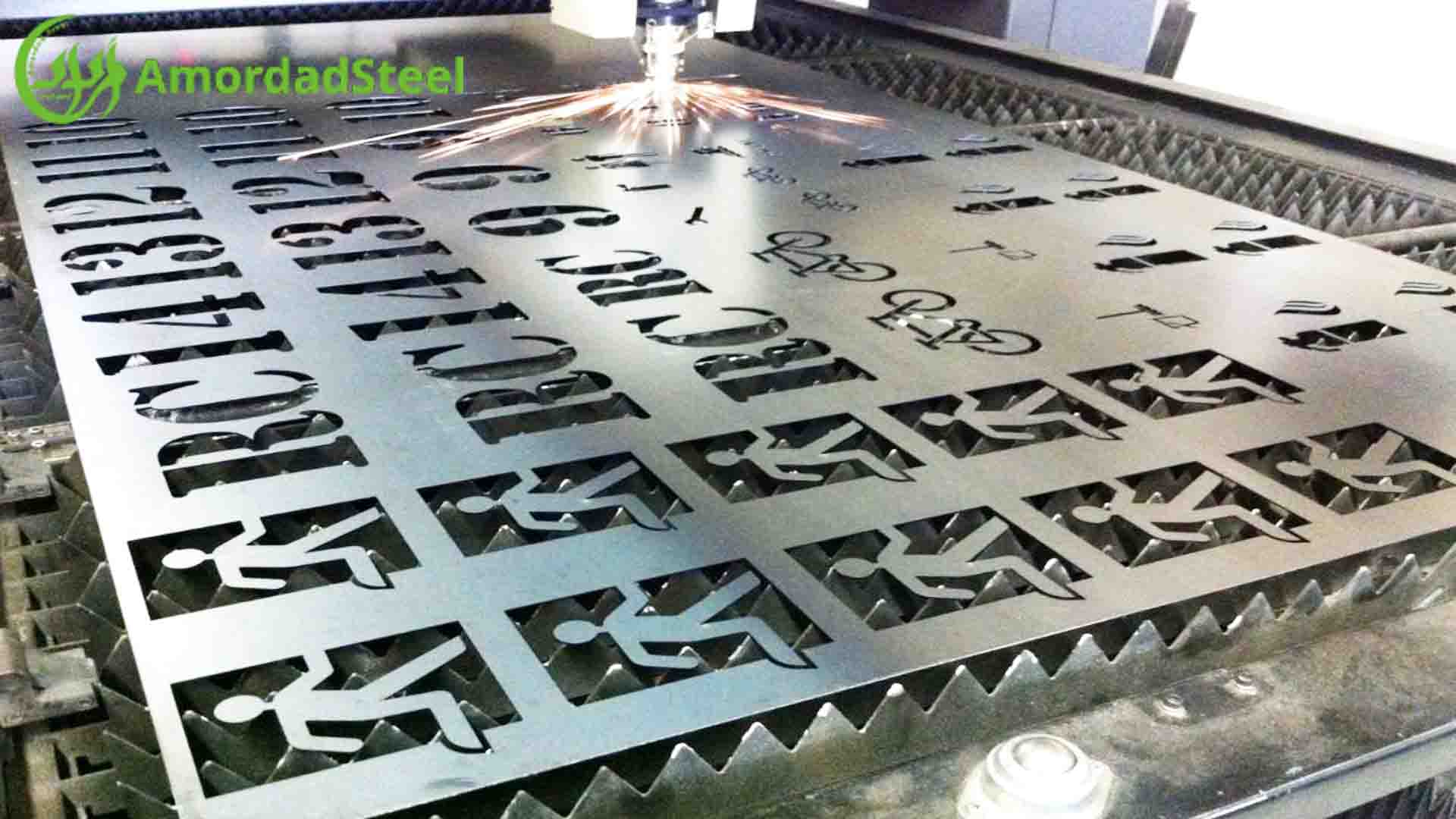 بهترین روش برش ورق استیل