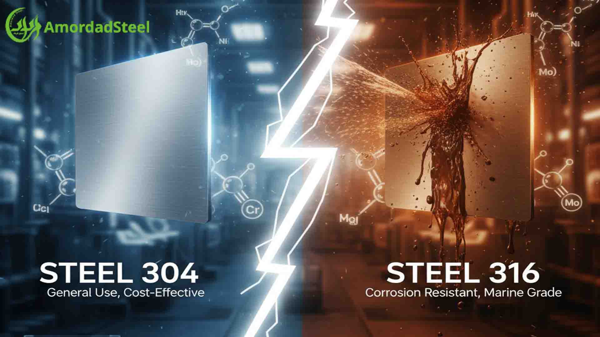 خرید استیل ۳۰۴