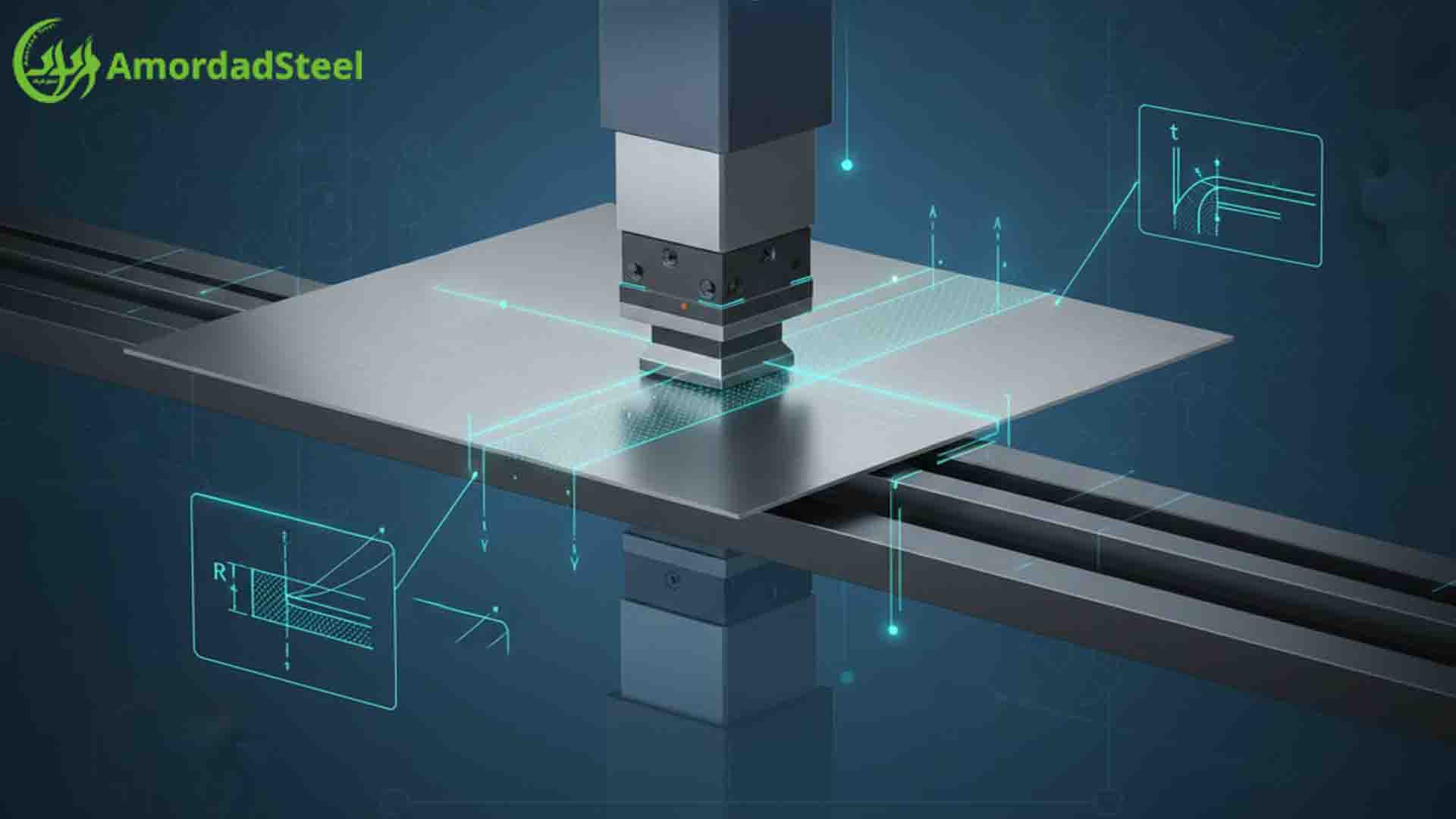 خمکاری ورق استیل