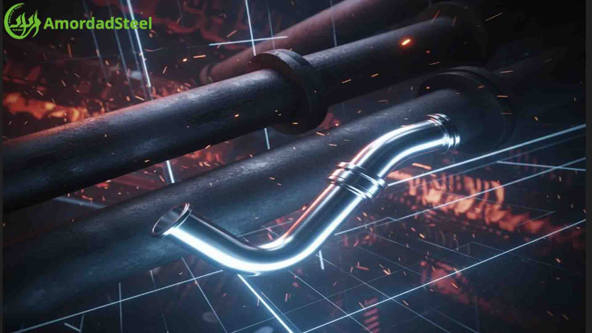 لوله استیل شیر