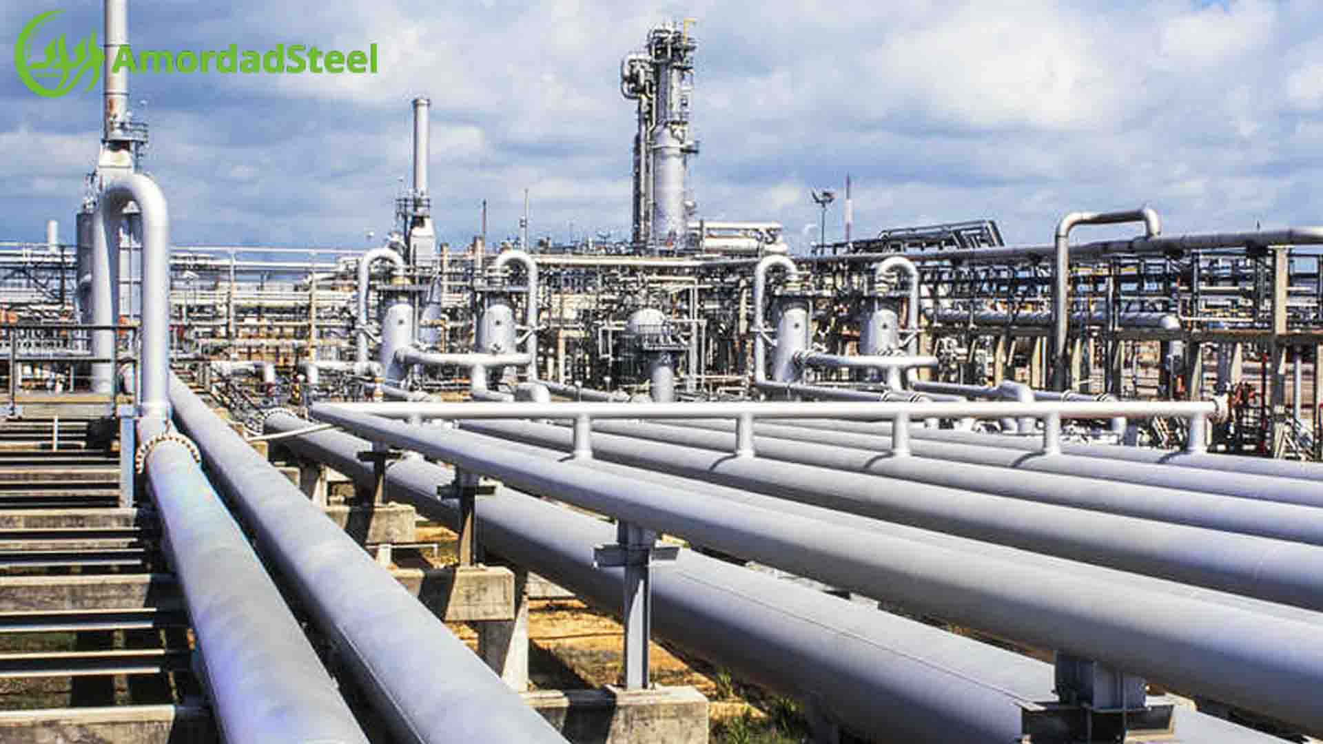 لوله استیل در صناعع شیمیایی