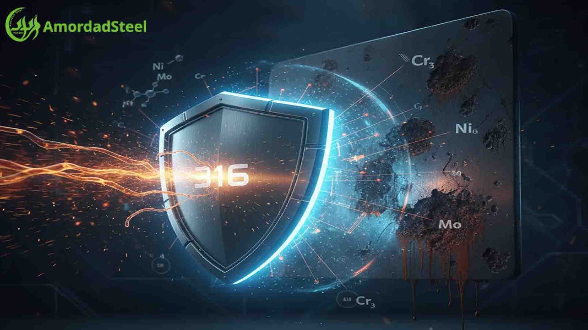 مقاومت به خوردگی استیل ۳۱۶